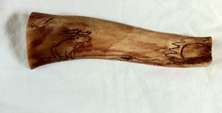 Moose Bone Carving #12